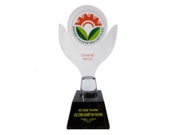 Cúp giải thưởng "Sản phẩm công nghiệp nông thôn tiêu biểu cấp khu vực năm 2012"